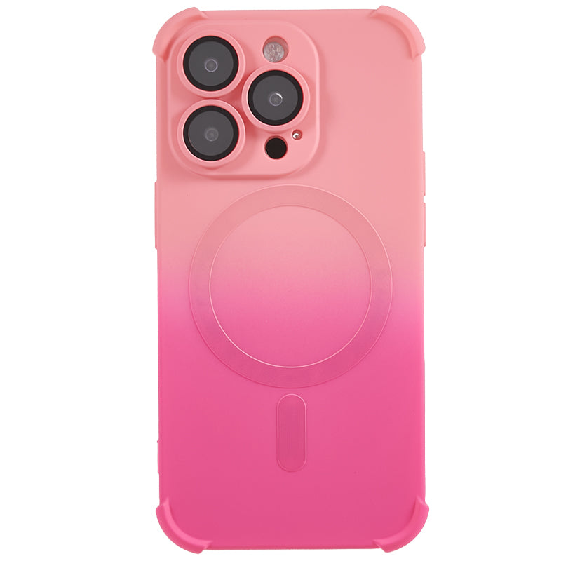 Gradient Magnetic Case for iPhone 13 Pro 6.1 inch Soft TPU Shockproof Protective Phone Cover with Camera Lens Protector Gradient Magnetic Case for iPhone 13 Pro 6.1 inch Soft TPU Shockproof Protective Phone Cover with Camera Lens Protector